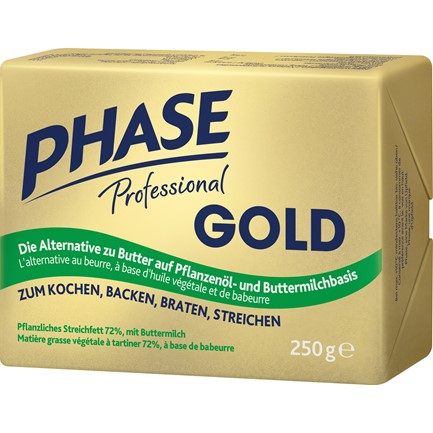 Phase Professional Gold 20x250g Alternative zu Butter Produktabbildung