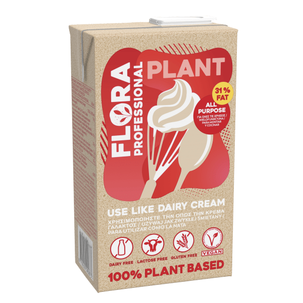 Φυτική Κρέμα Flora Plant 31% λιπαρά για όλες τις χρήσεις