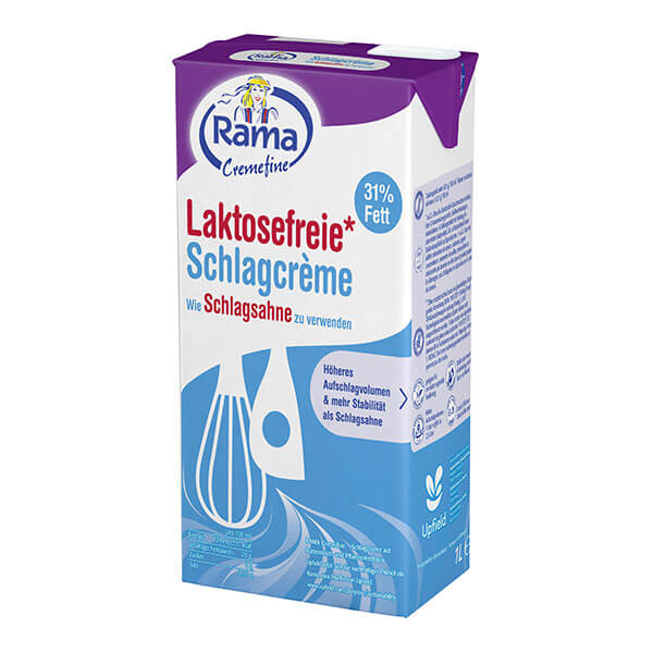 Rama Cremefine sans lactose 8x1L
