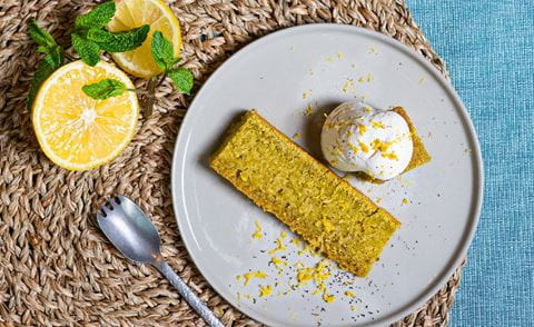 recipe image Limoen Pea-cake by Bart De Pooter**